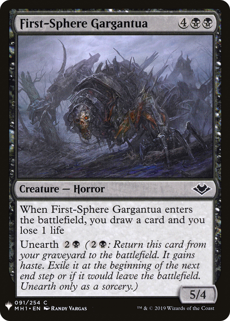 First-Sphere Gargantua [Mystery Booster]-1