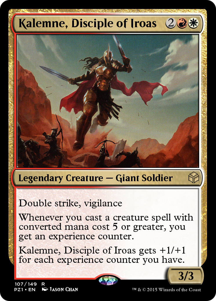 Kalemne, Disciple of Iroas (PZ1-107) - Legendary Cube Prize Pack-1
