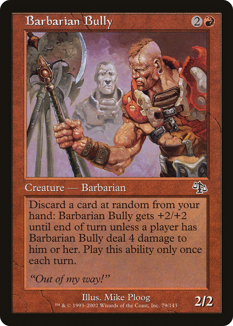 Barbarian Bully [Judgment]-1