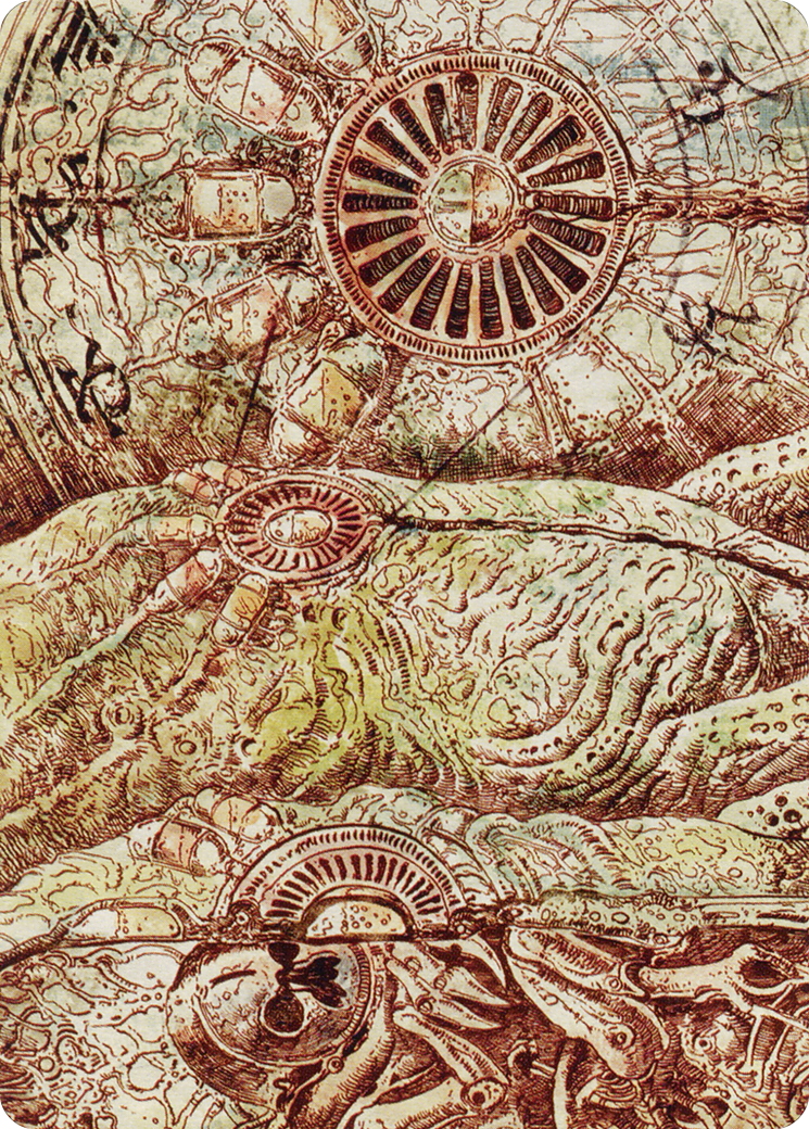 Phyrexian Processor // Phyrexian Processor (ABRO-070) - The Brothers' War Art Series (Borderless)-3