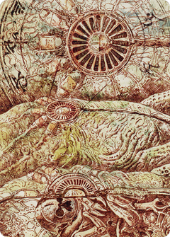 Phyrexian Processor // Phyrexian Processor (ABRO-070) - The Brothers' War Art Series (Borderless) Foil-3