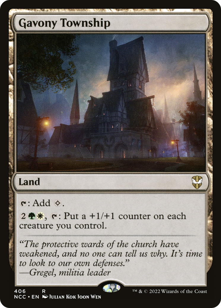 Gavony Township [Streets of New Capenna Commander]-1