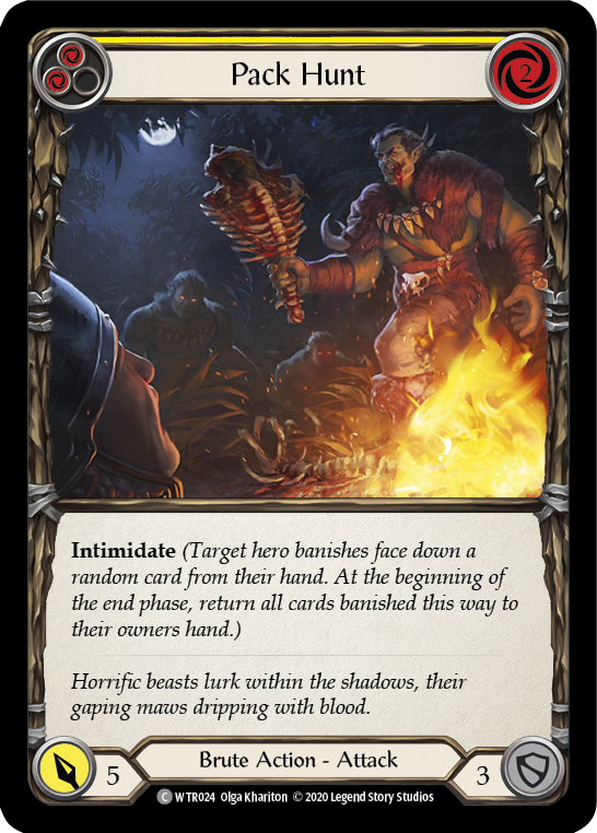 Pack Hunt (Yellow) [U-WTR024] (Welcome to Rathe Unlimited)  Unlimited Normal-2