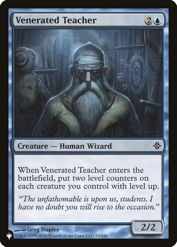 Venerated Teacher [The List]-1