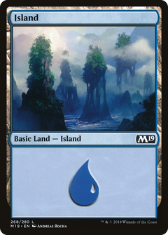 Island (268) [Core Set 2019]-1
