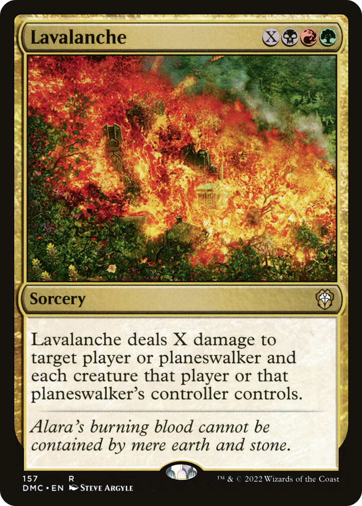 Lavalanche [Dominaria United Commander]-1