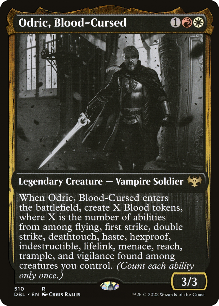 Odric, Blood-Cursed [Innistrad: Double Feature]-1