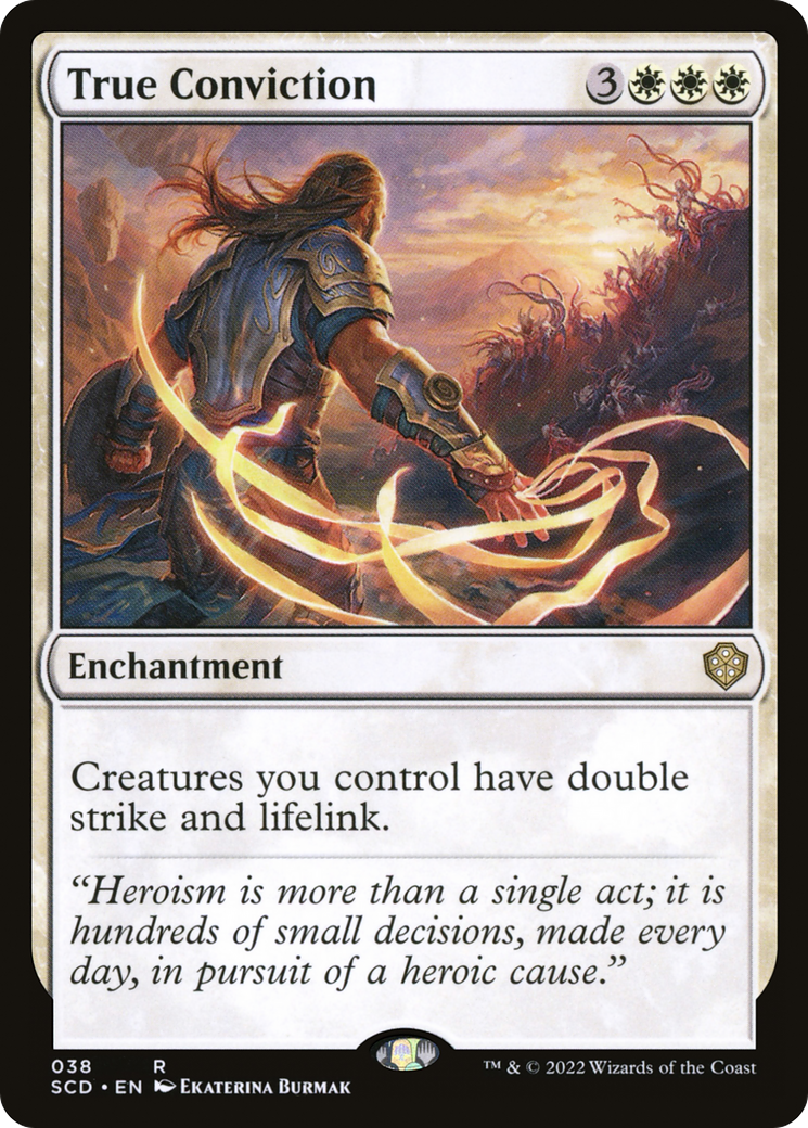True Conviction (SCD-038) - Starter Commander Decks-1