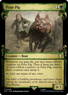 Prize Pig [The Lord of the Rings: Tales of Middle-Earth Commander Showcase Scrolls]-1