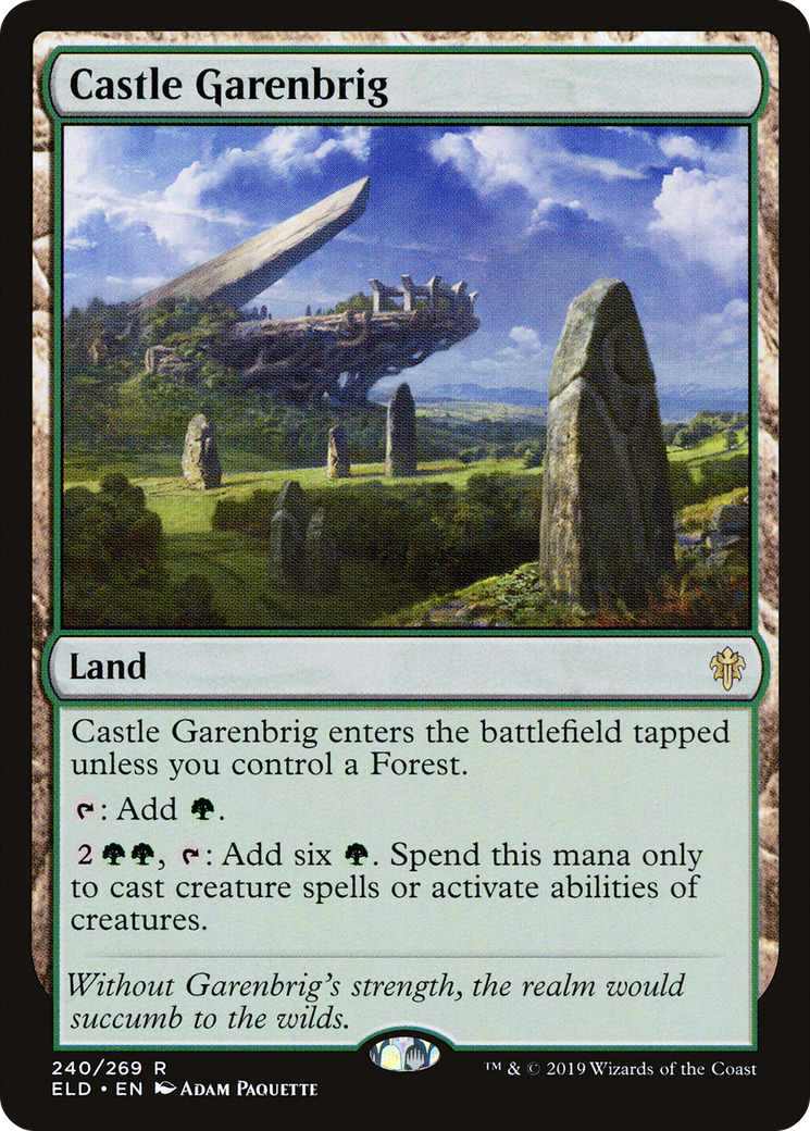 Castle Garenbrig [Throne of Eldraine]-1
