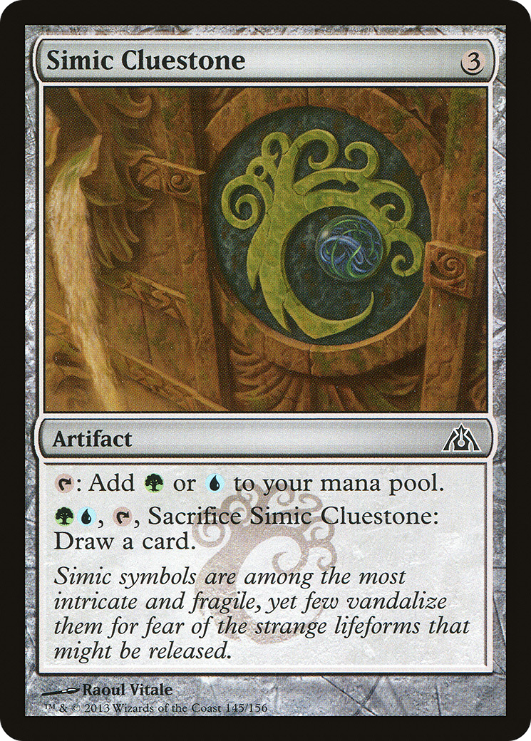 Simic Cluestone [Dragon's Maze]-1