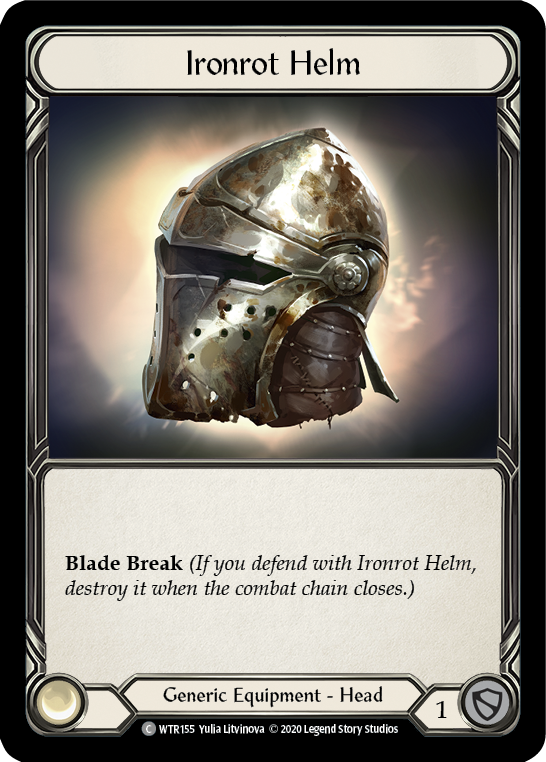 Ironrot Helm [U-WTR155] (Welcome to Rathe Unlimited)  Unlimited Normal-2