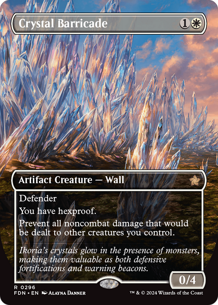 Crystal Barricade (Borderless) [Foundations]-1