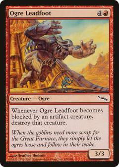 Ogre Leadfoot [Mirrodin]-1