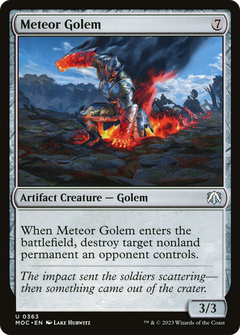 Meteor Golem [March of the Machine Commander]-1