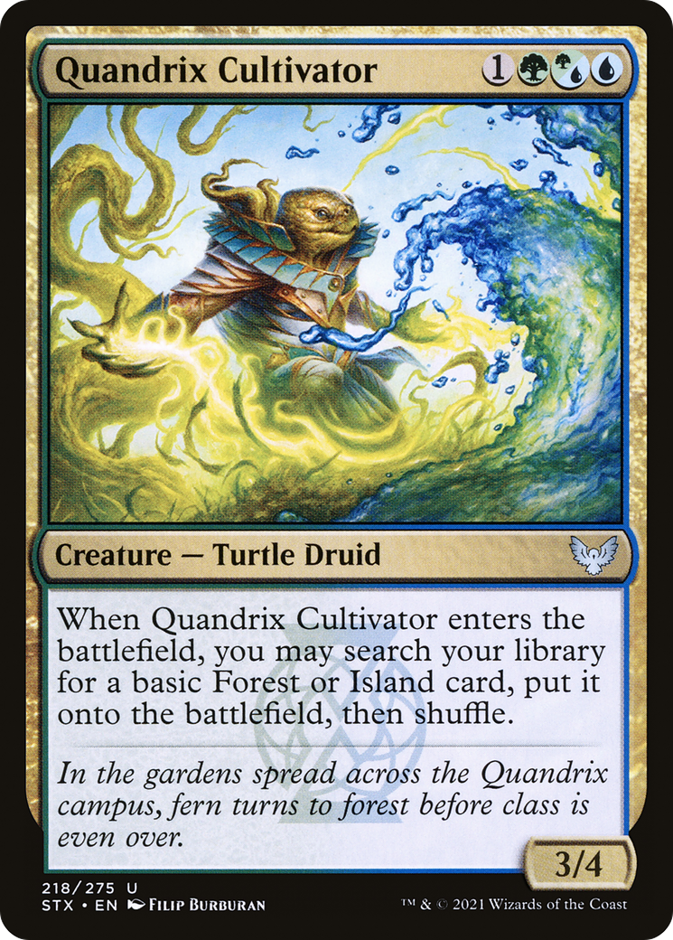 Quandrix Cultivator [Strixhaven: School of Mages]-1