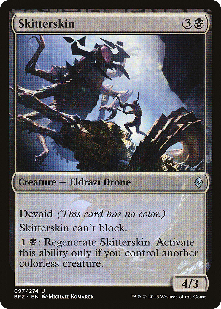 Skitterskin [Battle for Zendikar]-1