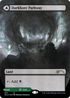 Darkbore Pathway // Slitherbore Pathway (Borderless) [Secret Lair: Ultimate Edition 2]-3