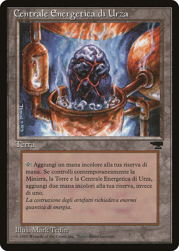 Urza's Power Plant (Sphere) (Italian) - "Centrale Energetica di Urza" (REN-) - Rinascimento-1