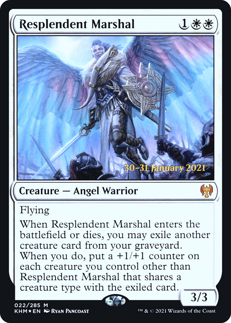 Resplendent Marshal [Kaldheim Prerelease Promos]-1