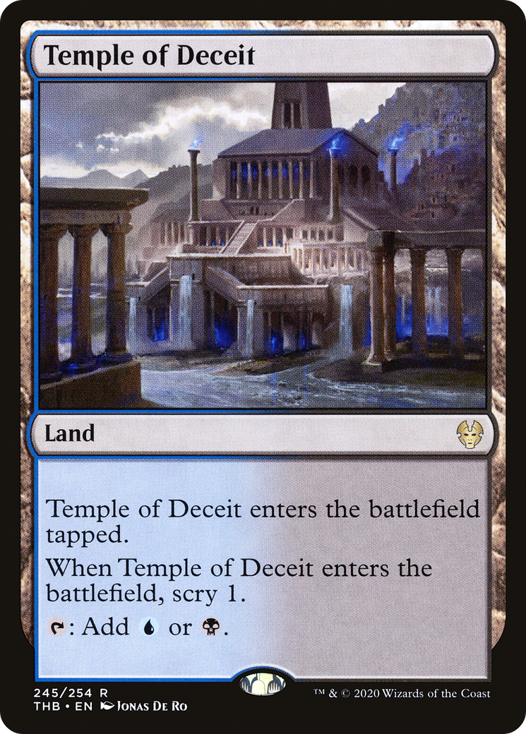 Temple of Deceit [Theros Beyond Death]-1