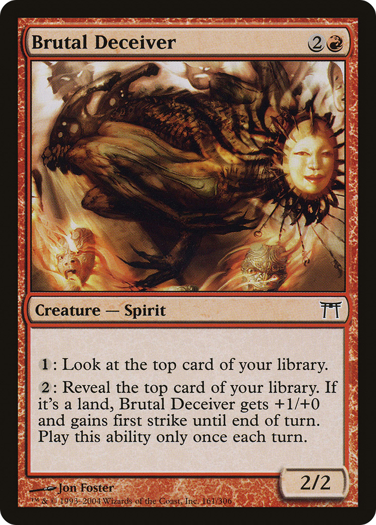 Brutal Deceiver [Champions of Kamigawa]-1