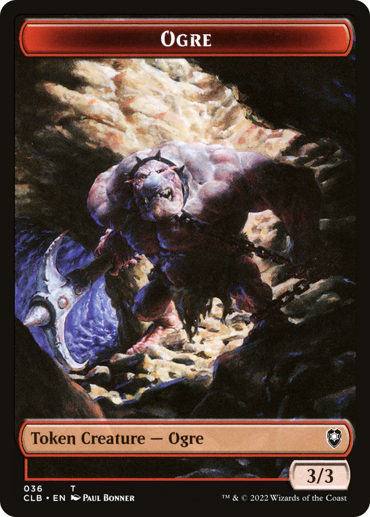 Ogre (TCLB-036) - Battle for Baldur's Gate Tokens-1