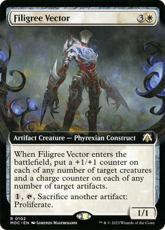 Filigree Vector (Extended Art) [March of the Machine Commander]-1
