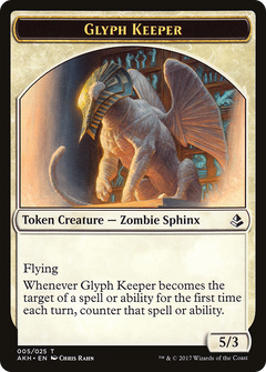Glyph Keeper Token [Amonkhet Tokens]-1