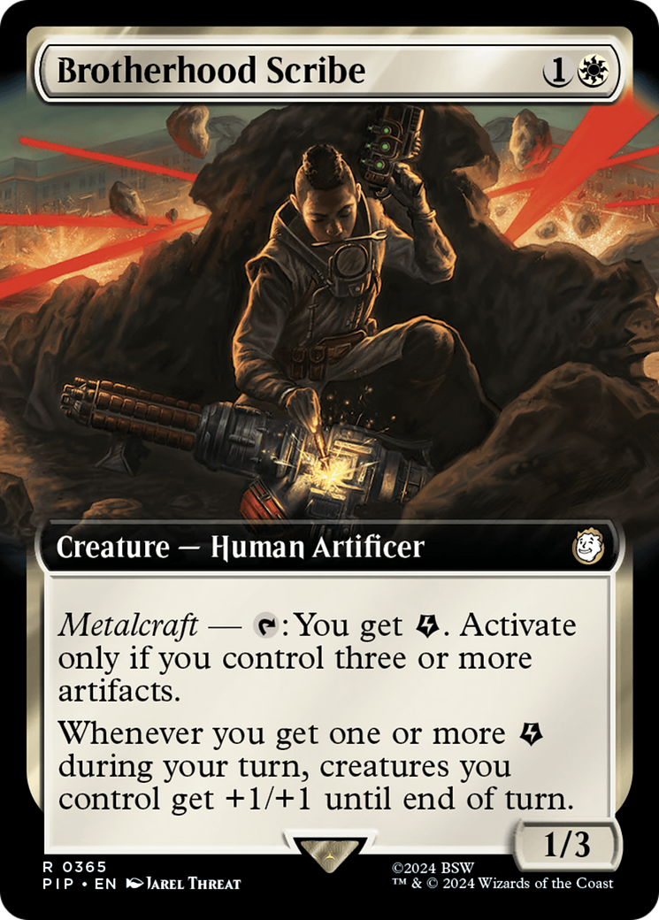 Brotherhood Scribe (Extended Art) [Fallout]-1