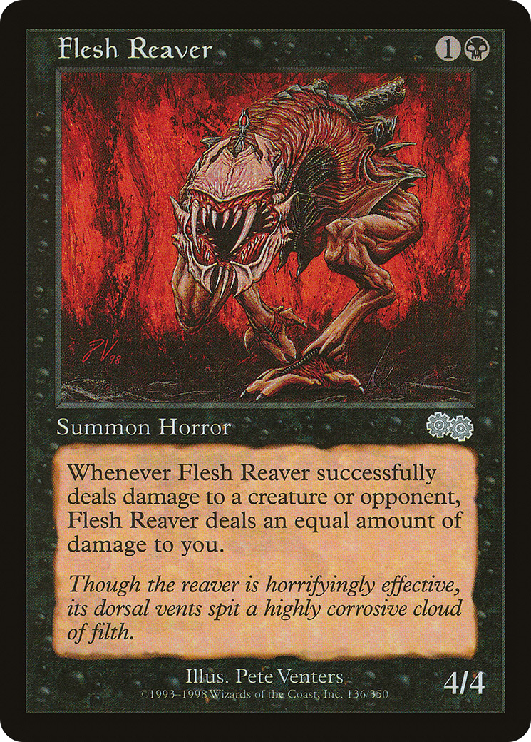 Flesh Reaver [Urza's Saga]-1
