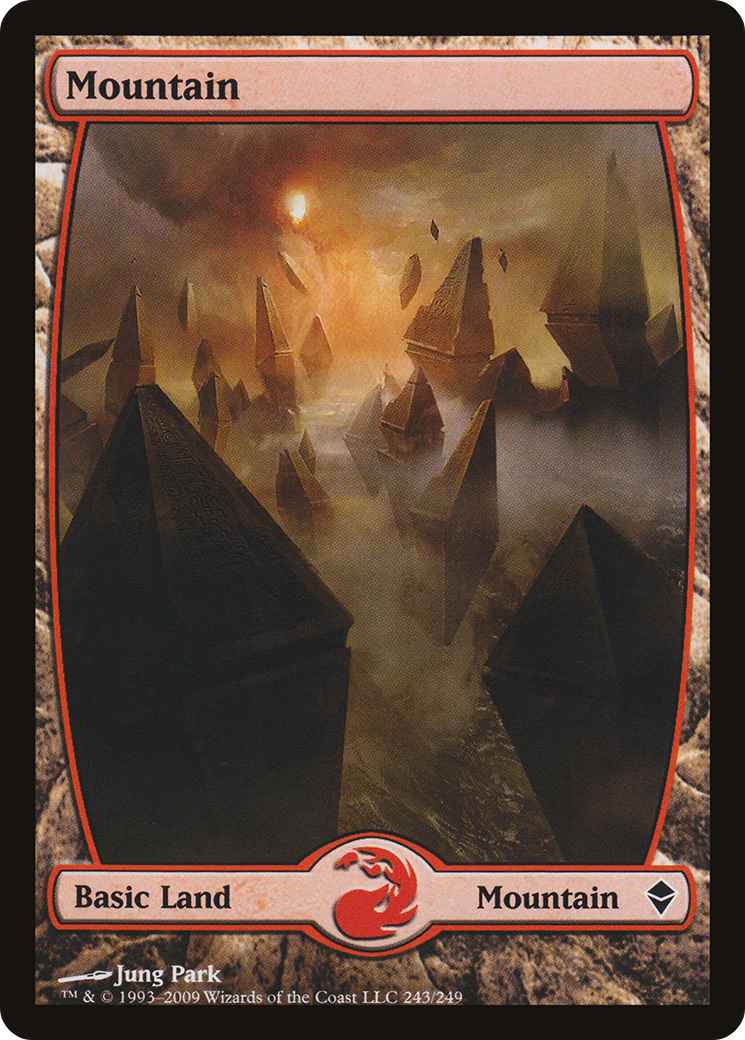 Mountain (243) [Zendikar]-1