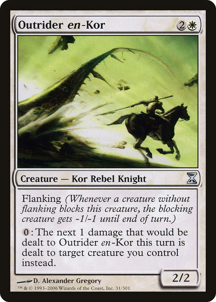 Outrider en-Kor [Time Spiral]-1