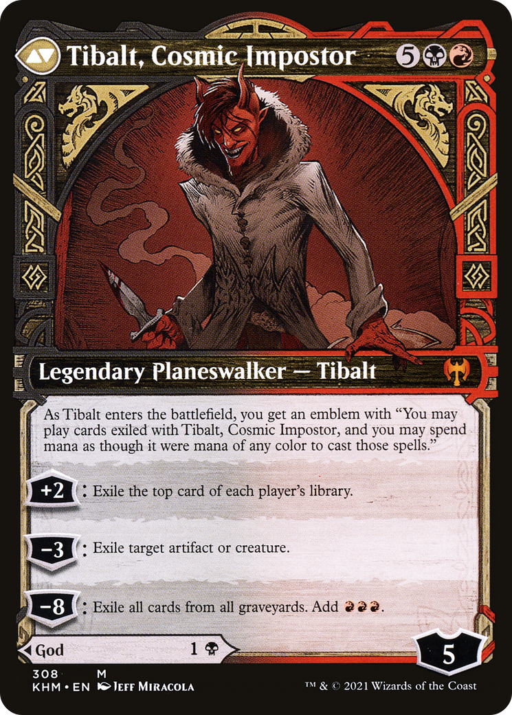 Valki, God of Lies (Showcase) (KHM-308) - Kaldheim: (Showcase) Foil-2