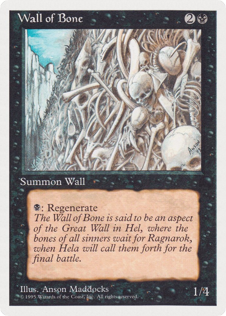 Wall of Bone (RQS-026) - Rivals Quick Start Set-1