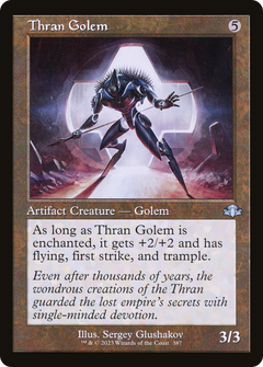 Thran Golem (Retro) [Dominaria Remastered]-1