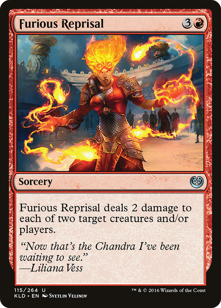 Furious Reprisal [Kaladesh]-1