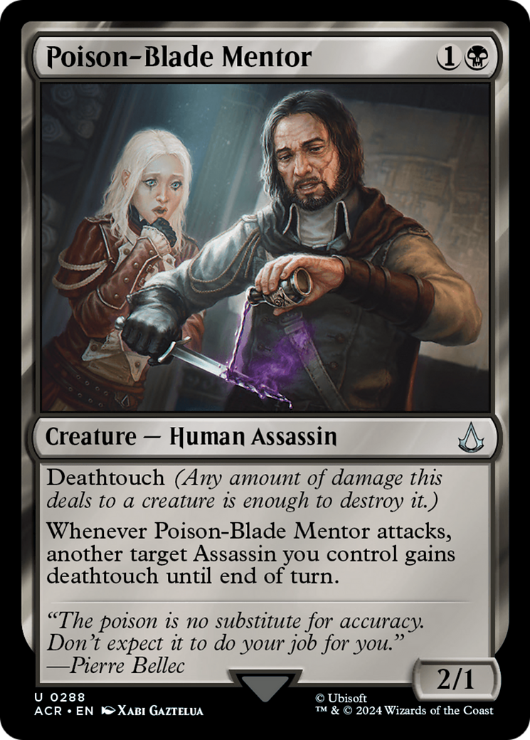 Poison-Blade Mentor [Assassin's Creed]-1