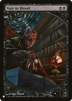 Sign in Blood [The List]-1
