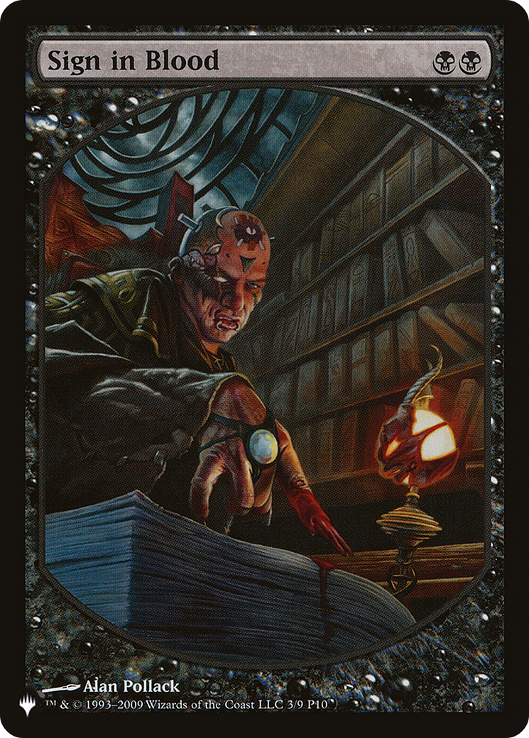 Sign in Blood [The List]-1