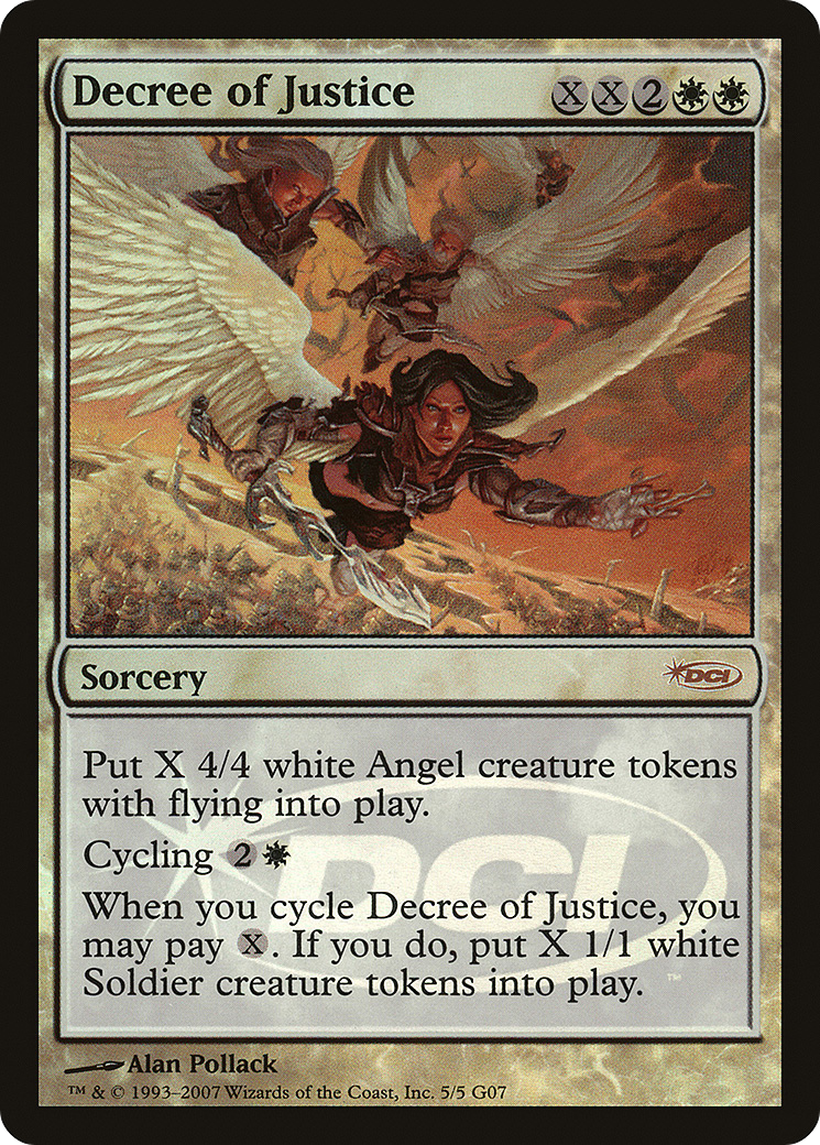 Decree of Justice [Judge Gift Cards 2007]-1