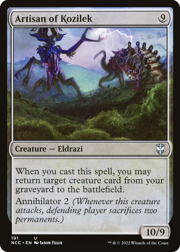 Artisan of Kozilek [Streets of New Capenna Commander]-1