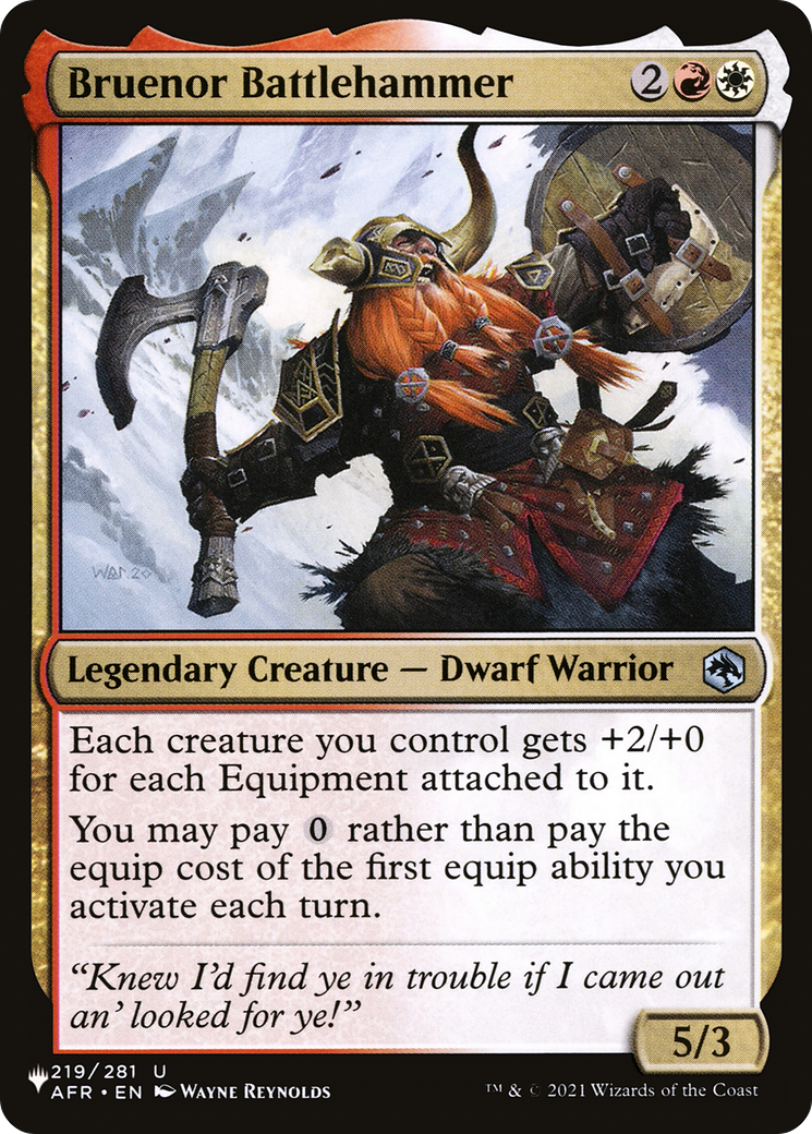Bruenor Battlehammer [The List]-1