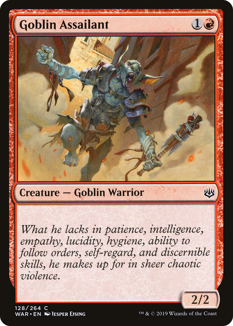 Goblin Assailant [War of the Spark]-1