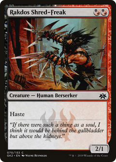 Rakdos Shred-Freak [Ravnica Allegiance Guild Kit]-1