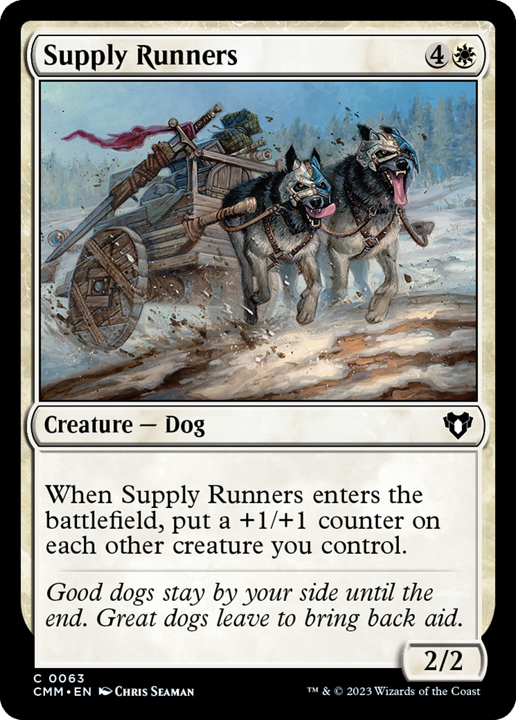 Supply Runners [Commander Masters]-1