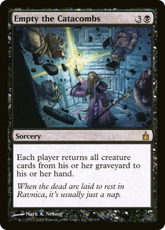 Empty the Catacombs [Ravnica: City of Guilds]-1