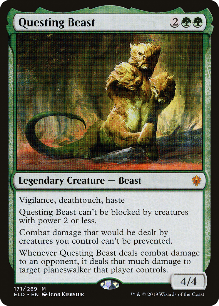 Questing Beast [Throne of Eldraine]-1