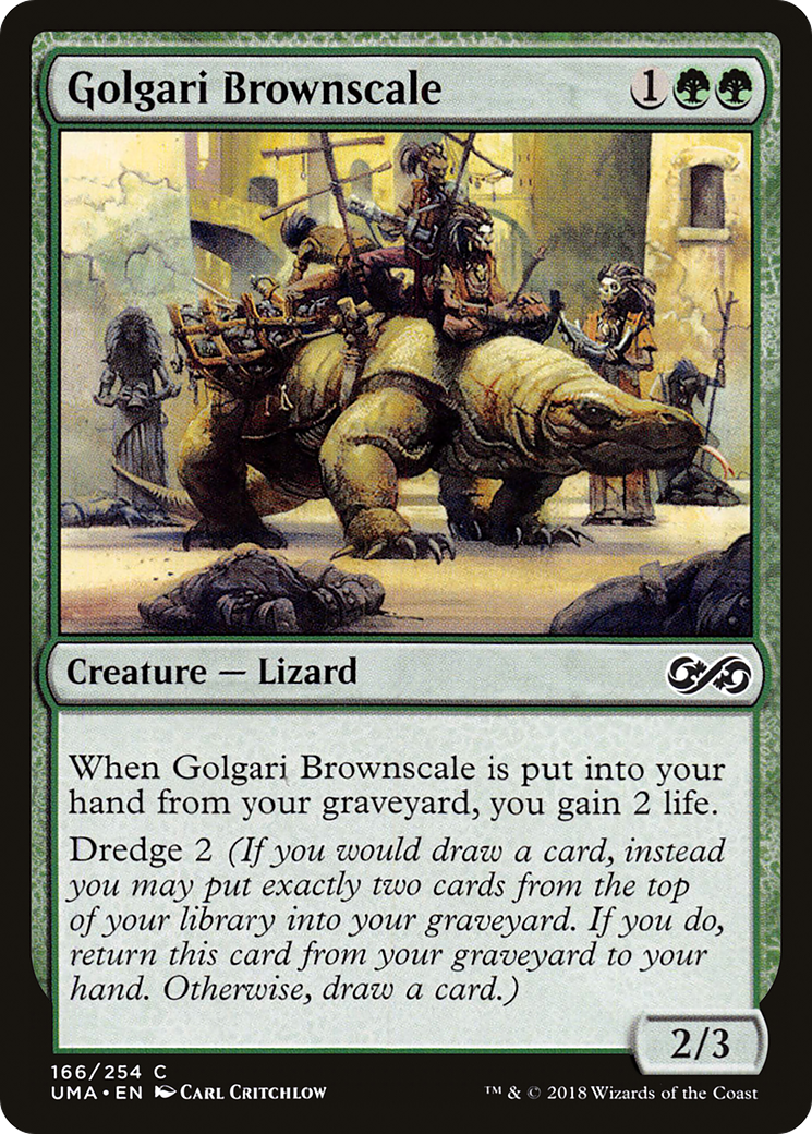 Golgari Brownscale [Ultimate Masters]-1