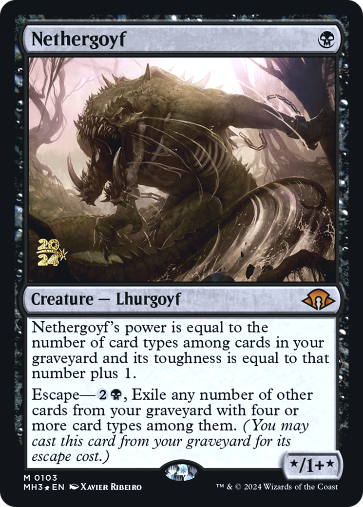 Nethergoyf [Modern Horizons 3 Prerelease Promos]-1